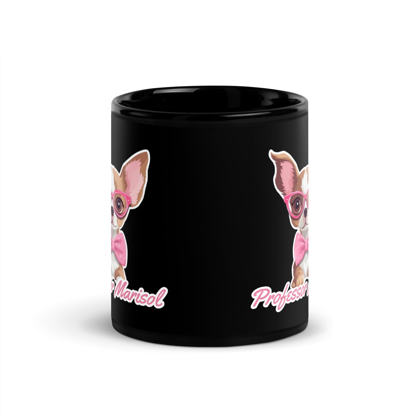 Professor Marisol Black Glossy Mug