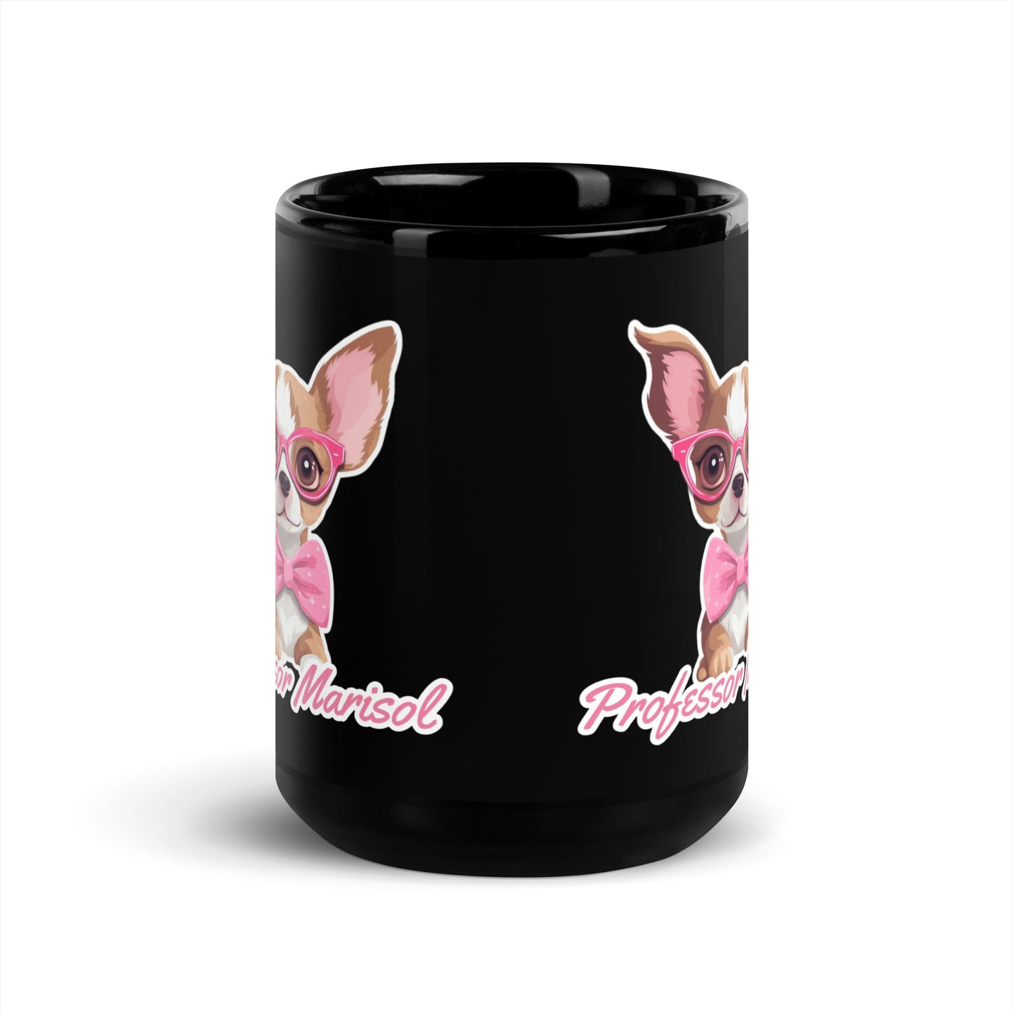 Professor Marisol Black Glossy Mug