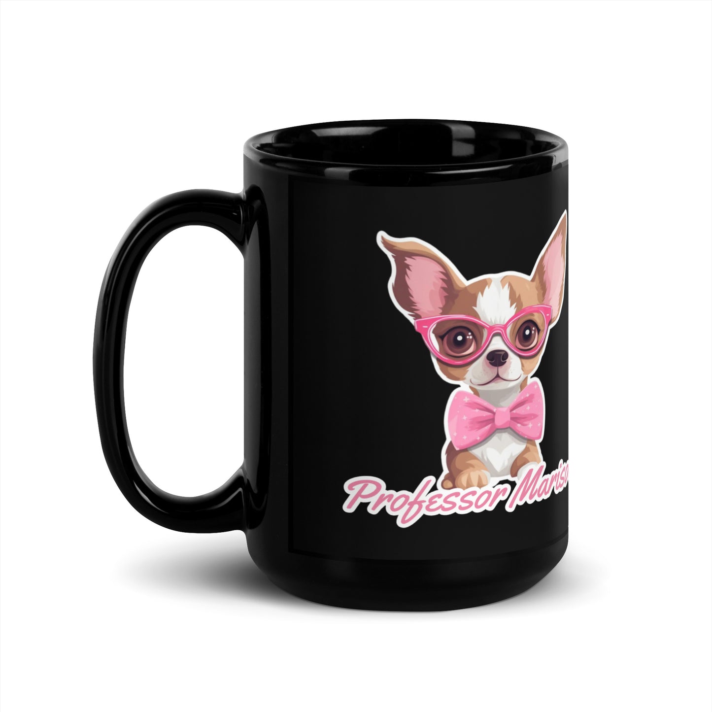 Professor Marisol Black Glossy Mug